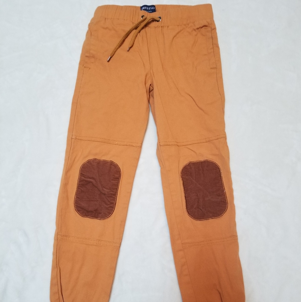 Boys Khaki Dress Joggers